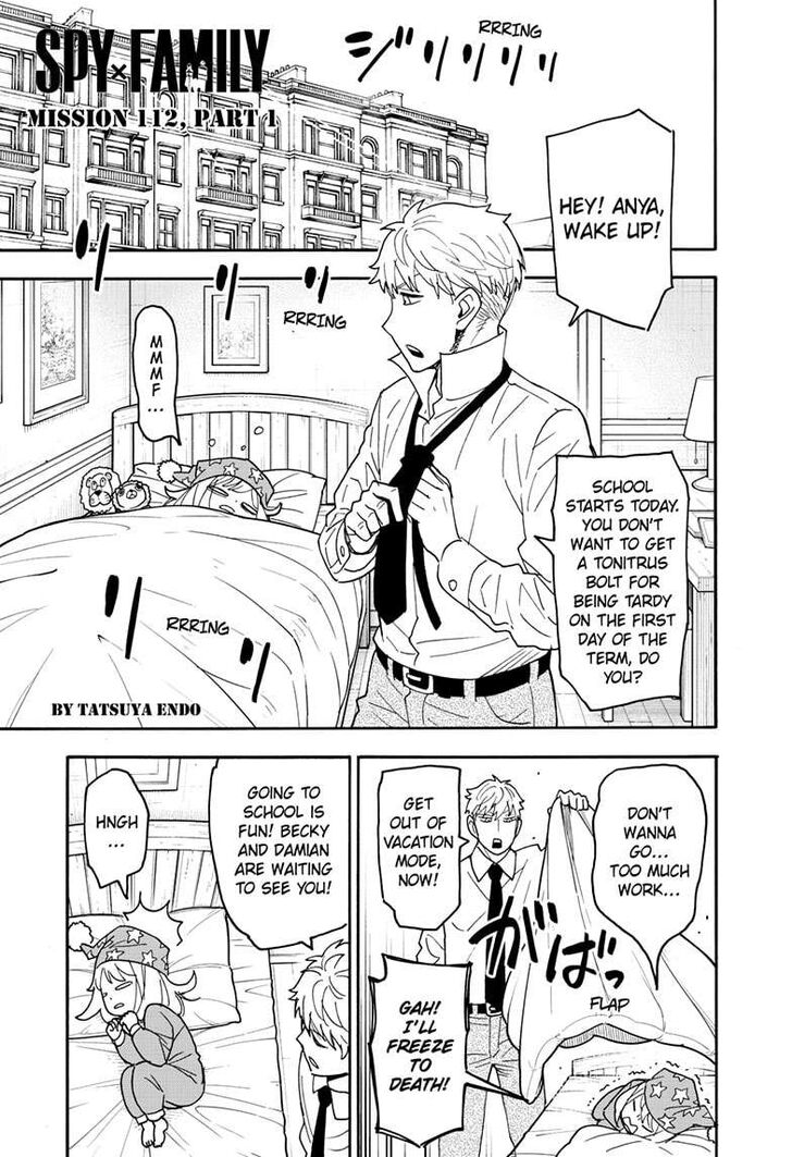 Spy x Family, Chapter 112.1 image 01